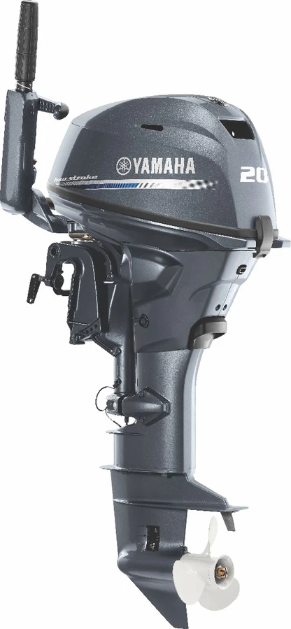 Yamaha F20SMHB - Portable 4-Stroke Outboard Motor - 20HP - 15" Shaft - Manual Start - Image 3